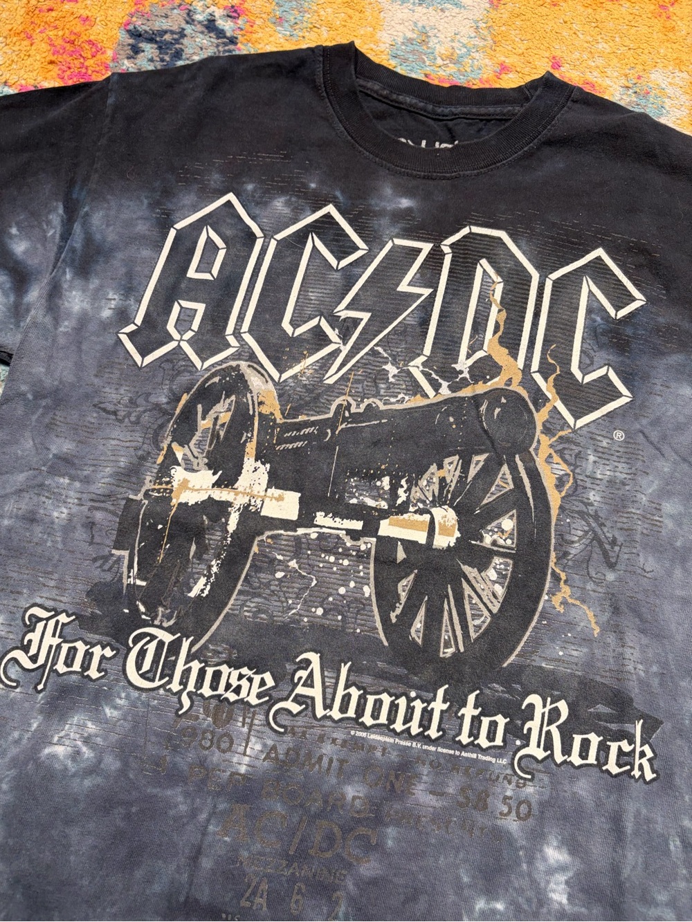 AC/DC Liquid Blue Shirt